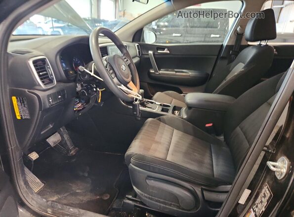 KNDPMCAC8L7742347 2020 KIA SPORTAGE Black Вид салону спереду