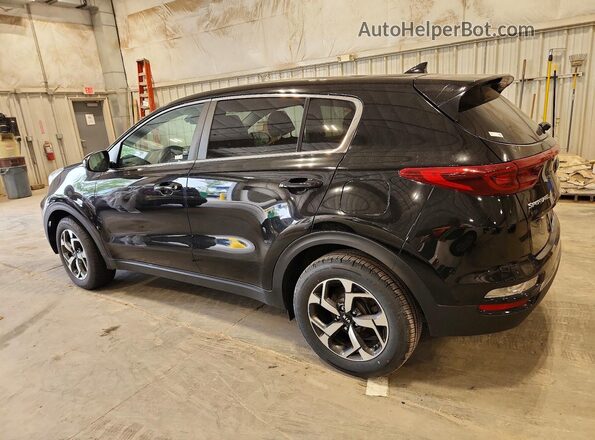 KNDPMCAC8L7744051 2020 KIA SPORTAGE Black Հետևի ձախ
