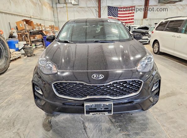 KNDPMCAC8L7744051 2020 KIA SPORTAGE Black Դիմացի տեսք