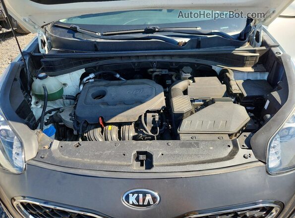 KNDPMCAC8L7787918 2020 KIA SPORTAGE White Vista del compartimento del motor