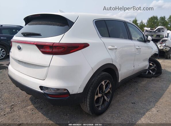 KNDPMCAC8L7788518 2020 KIA SPORTAGE Белый Задняя правая четверть