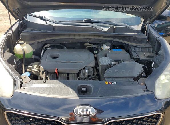 KNDPMCAC9H7039749 2017 KIA SPORTAGE Черный Вид подкапотного пространства