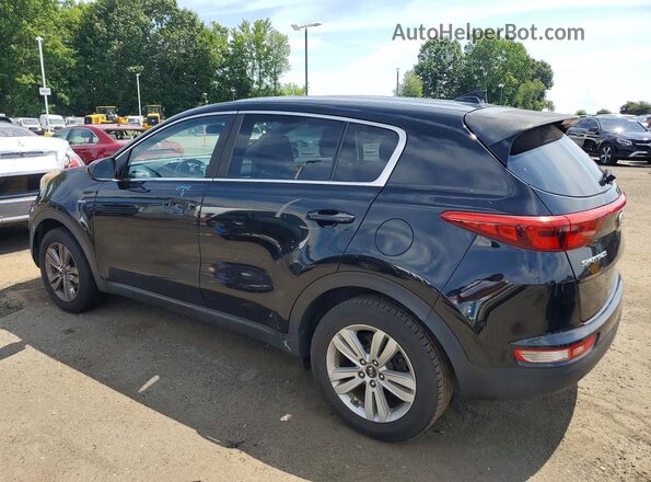 KNDPMCAC9H7039749 2017 KIA SPORTAGE Черный Задняя левая четверть