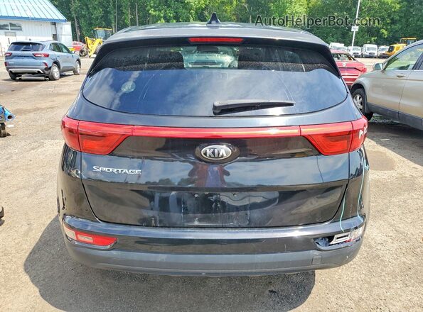 KNDPMCAC9H7039749 2017 KIA SPORTAGE Черный Вид сзади