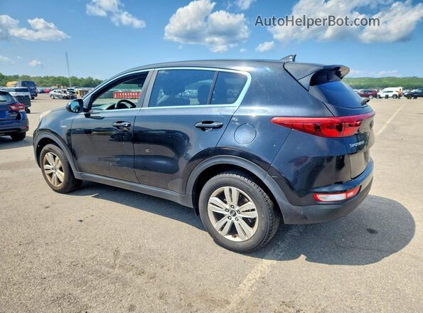 KNDPMCAC9H7219751 2017 KIA SPORTAGE Black Tył lewy
