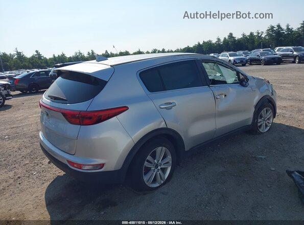 KNDPMCAC9H7220379 2017 KIA SPORTAGE Silver Հետևի աջ