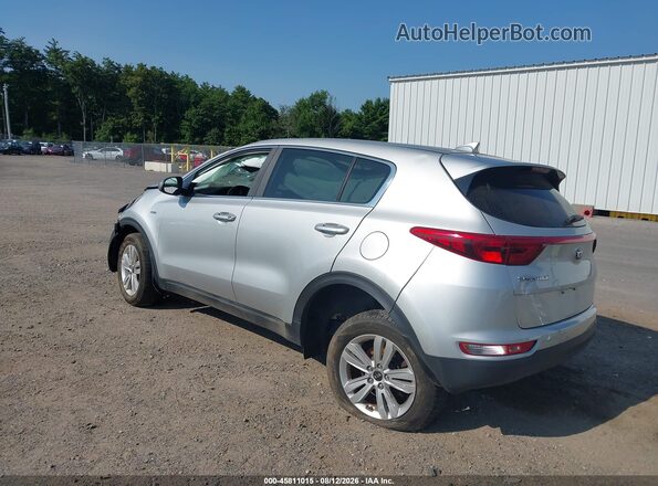 KNDPMCAC9H7220379 2017 KIA SPORTAGE Silver Հետևի ձախ