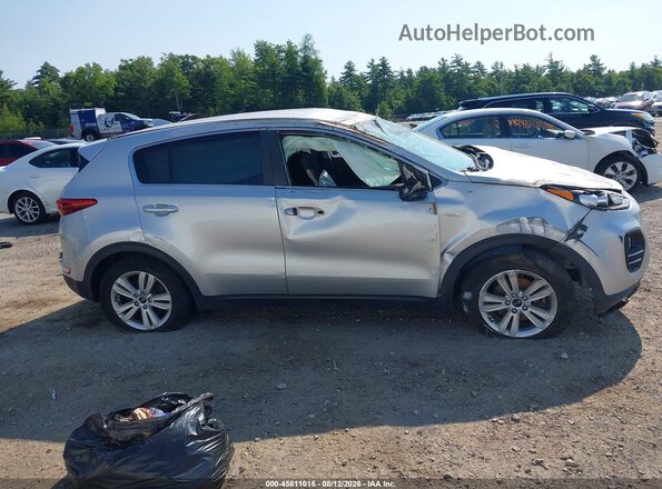 KNDPMCAC9H7220379 2017 KIA SPORTAGE Silver Սալոնի 360 աստիճան տեսք