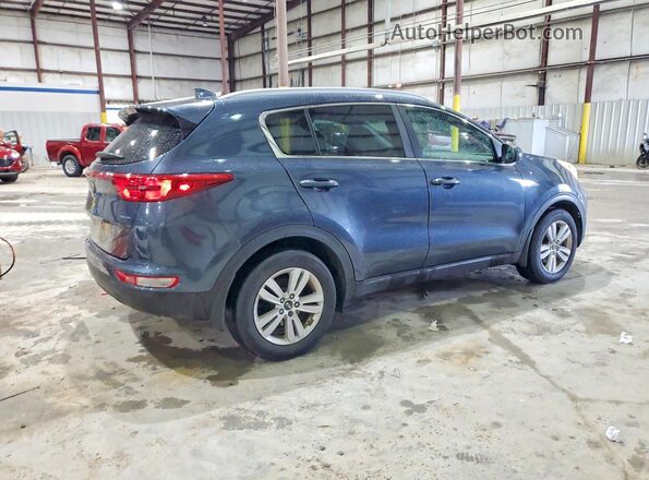 KNDPMCAC9H7271266 2017 KIA SPORTAGE Blue Trasero derecho