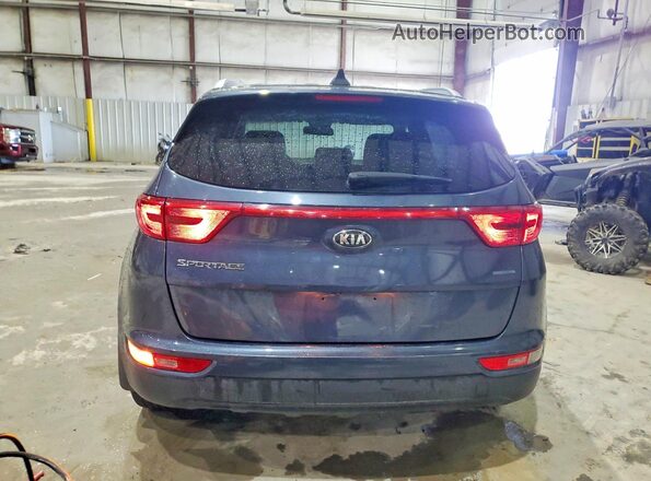 KNDPMCAC9H7271266 2017 KIA SPORTAGE Blue Vista trasera