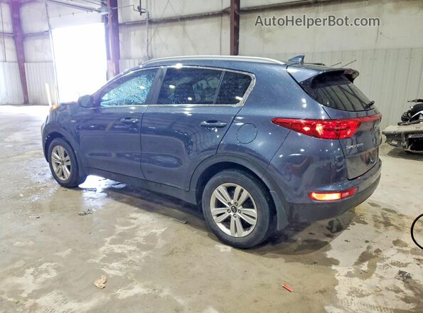 KNDPMCAC9H7271266 2017 KIA SPORTAGE Blue Trasero izquierdo