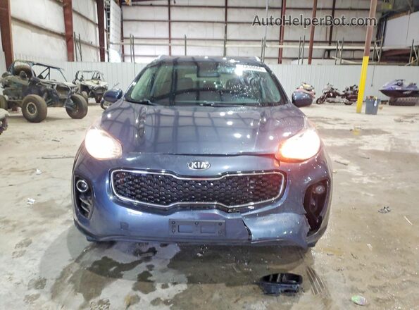 KNDPMCAC9H7271266 2017 KIA SPORTAGE Blue Vista frontal