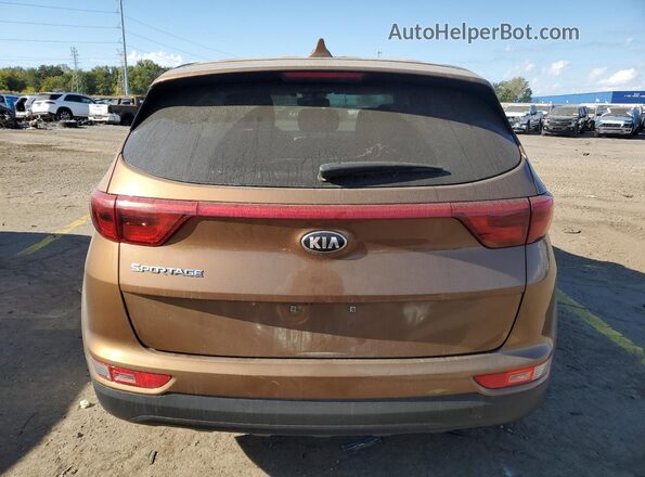 KNDPMCAC9J7439865 2018 KIA SPORTAGE Tan Հետևի տեսք