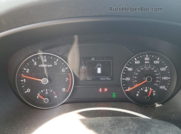 KNDPMCAC9J7439865 2018 KIA SPORTAGE Tan Սարքավորումների վահանակի տեսք