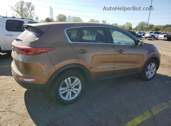 KNDPMCAC9J7439865 2018 KIA SPORTAGE Tan Հետևի աջ