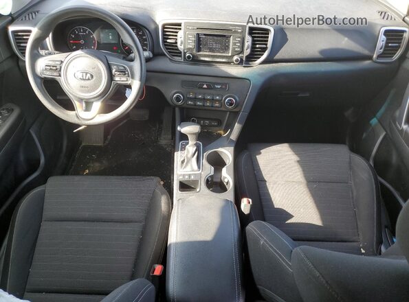 KNDPMCAC9J7439865 2018 KIA SPORTAGE Tan Առջևի վահանակի տեսք