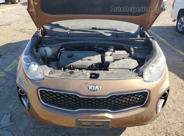 KNDPMCAC9J7439865 2018 KIA SPORTAGE Tan Սալոնի հետևի տեսք