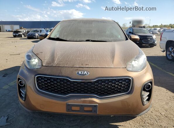 KNDPMCAC9J7439865 2018 KIA SPORTAGE Tan Դիմացի տեսք