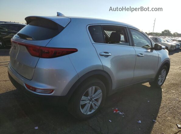 KNDPMCAC9K7513318 2019 KIA SPORTAGE Silver Rear right