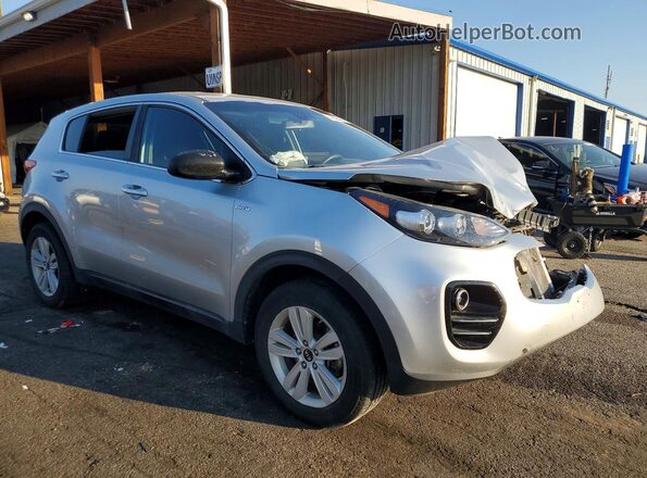 KNDPMCAC9K7513318 2019 KIA SPORTAGE Silver Front right