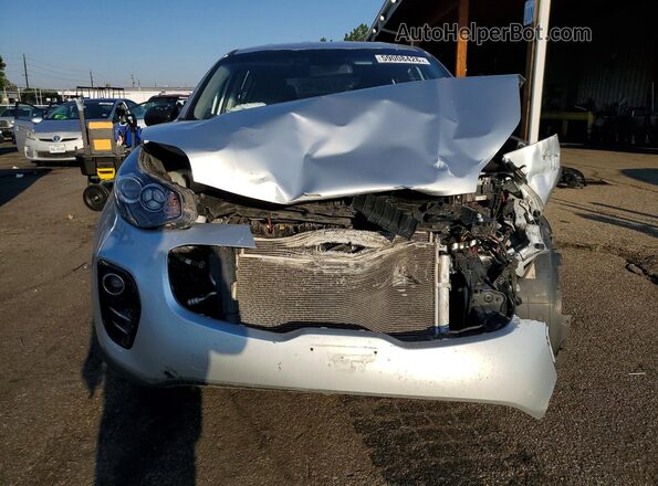 KNDPMCAC9K7513318 2019 KIA SPORTAGE Silver Front view
