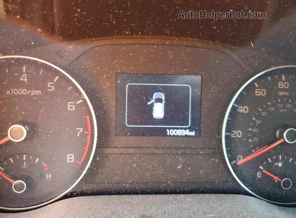 KNDPMCAC9K7513318 2019 KIA SPORTAGE Silver Instrument cluster view