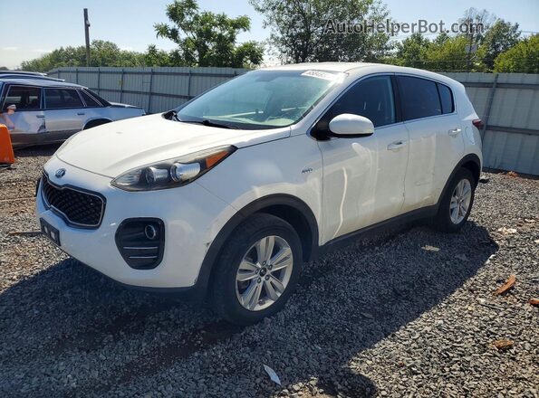 KNDPMCAC9K7528286 2019 KIA SPORTAGE White Հետևի ձախ