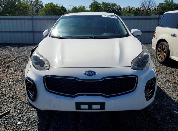 KNDPMCAC9K7528286 2019 KIA SPORTAGE White Հետևի տեսք