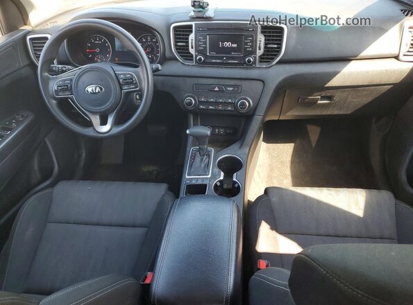 KNDPMCAC9K7528286 2019 KIA SPORTAGE White Սարքավորումների վահանակի տեսք