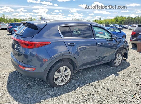 KNDPMCAC9K7564558 2019 KIA SPORTAGE Blue უკანა მარჯვენა