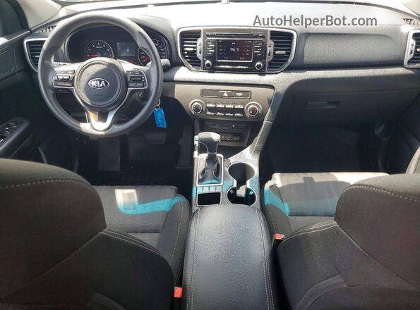 KNDPMCAC9K7564558 2019 KIA SPORTAGE Blue წინა პანელის ხედი