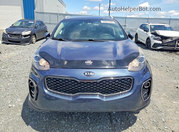 KNDPMCAC9K7564558 2019 KIA SPORTAGE Blue წინა ხედი