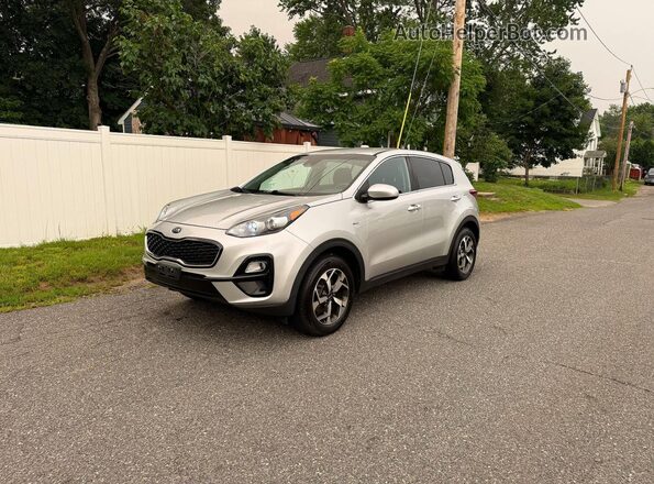 KNDPMCAC9L7705663 2020 KIA SPORTAGE Silver Trasero izquierdo