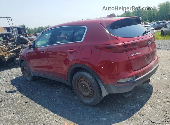KNDPMCAC9L7766799 2020 KIA SPORTAGE Burgundy Tył lewy