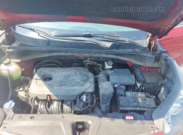 KNDPMCAC9L7766799 2020 KIA SPORTAGE Burgundy Widok komory silnika