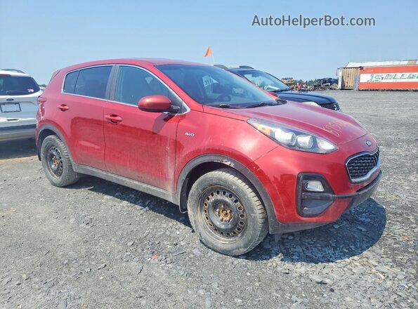 KNDPMCAC9L7766799 2020 KIA SPORTAGE Burgundy Przód prawy