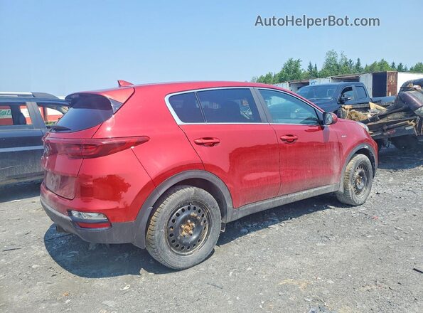 KNDPMCAC9L7766799 2020 KIA SPORTAGE Burgundy Tył prawy