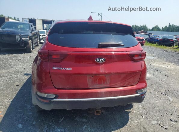 KNDPMCAC9L7766799 2020 KIA SPORTAGE Burgundy Widok z tyłu