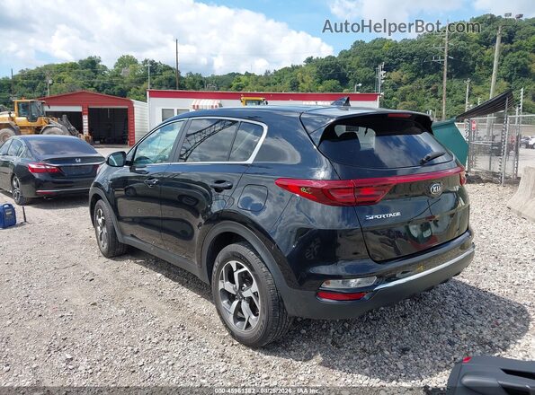 KNDPMCAC9M7936287 2021 KIA SPORTAGE Black უკანა მარცხენა