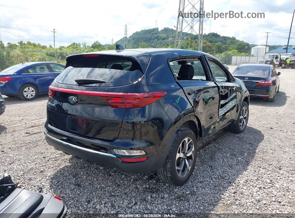 KNDPMCAC9M7936287 2021 KIA SPORTAGE Black უკანა მარჯვენა