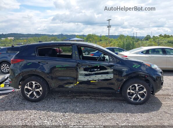 KNDPMCAC9M7936287 2021 KIA SPORTAGE Black სალონის 360-გრადუსიანი ხედი