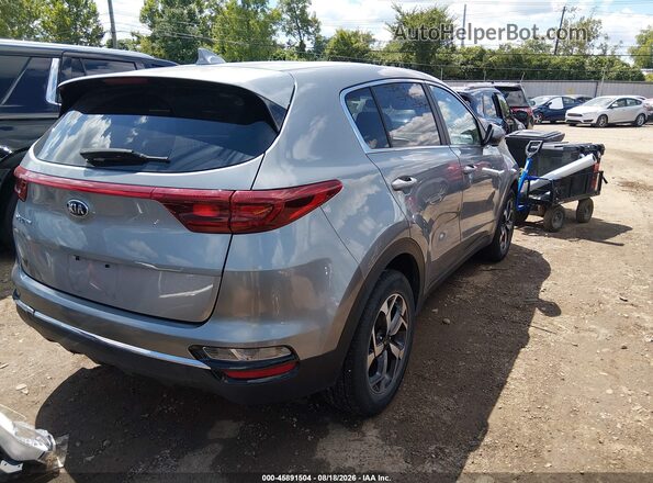 KNDPMCAC9M7938945 2021 KIA SPORTAGE Серый Задняя правая четверть