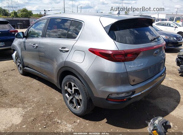 KNDPMCAC9M7938945 2021 KIA SPORTAGE Серый Задняя левая четверть