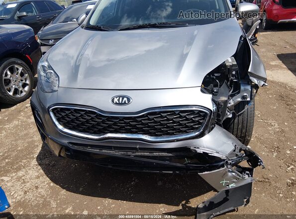 KNDPMCAC9M7938945 2021 KIA SPORTAGE Серый Вид задней части салона