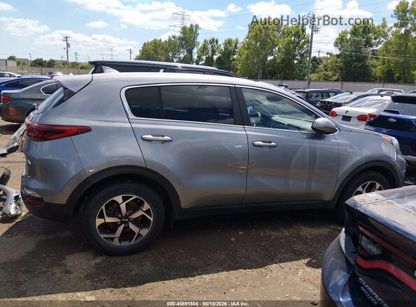 KNDPMCAC9M7938945 2021 KIA SPORTAGE Серый Панорамный вид салона 360°