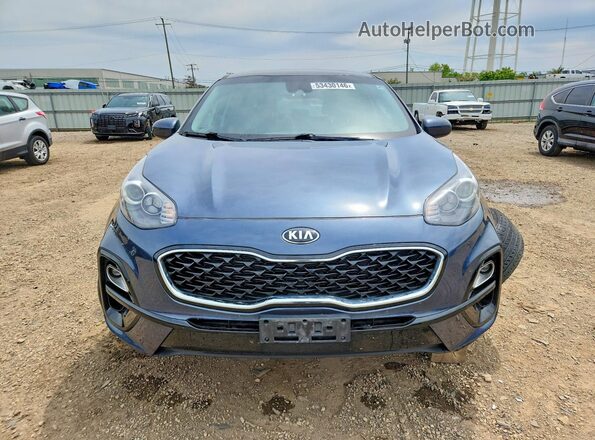 KNDPMCAC9N7996166 2022 KIA SPORTAGE Blue Вид спереду