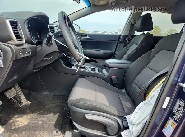 KNDPMCAC9N7996166 2022 KIA SPORTAGE Blue Вид салону спереду