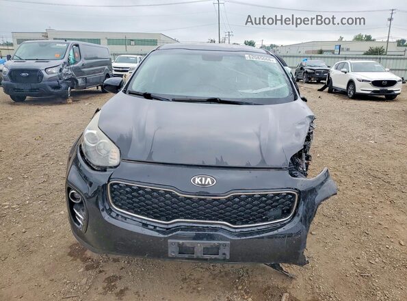 KNDPMCACXH7065065 2017 KIA SPORTAGE Black Widok z przodu