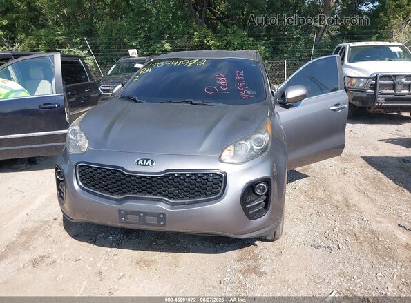KNDPMCACXH7103734 2017 KIA SPORTAGE Gray Դիմացի տեսք