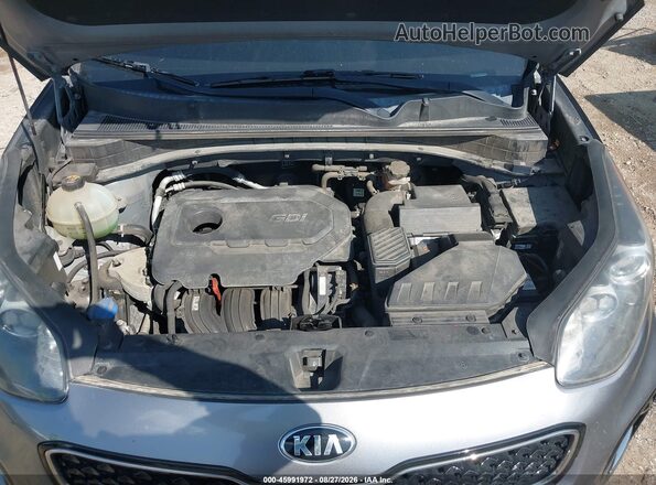 KNDPMCACXH7103734 2017 KIA SPORTAGE Gray Հետևի տեսք